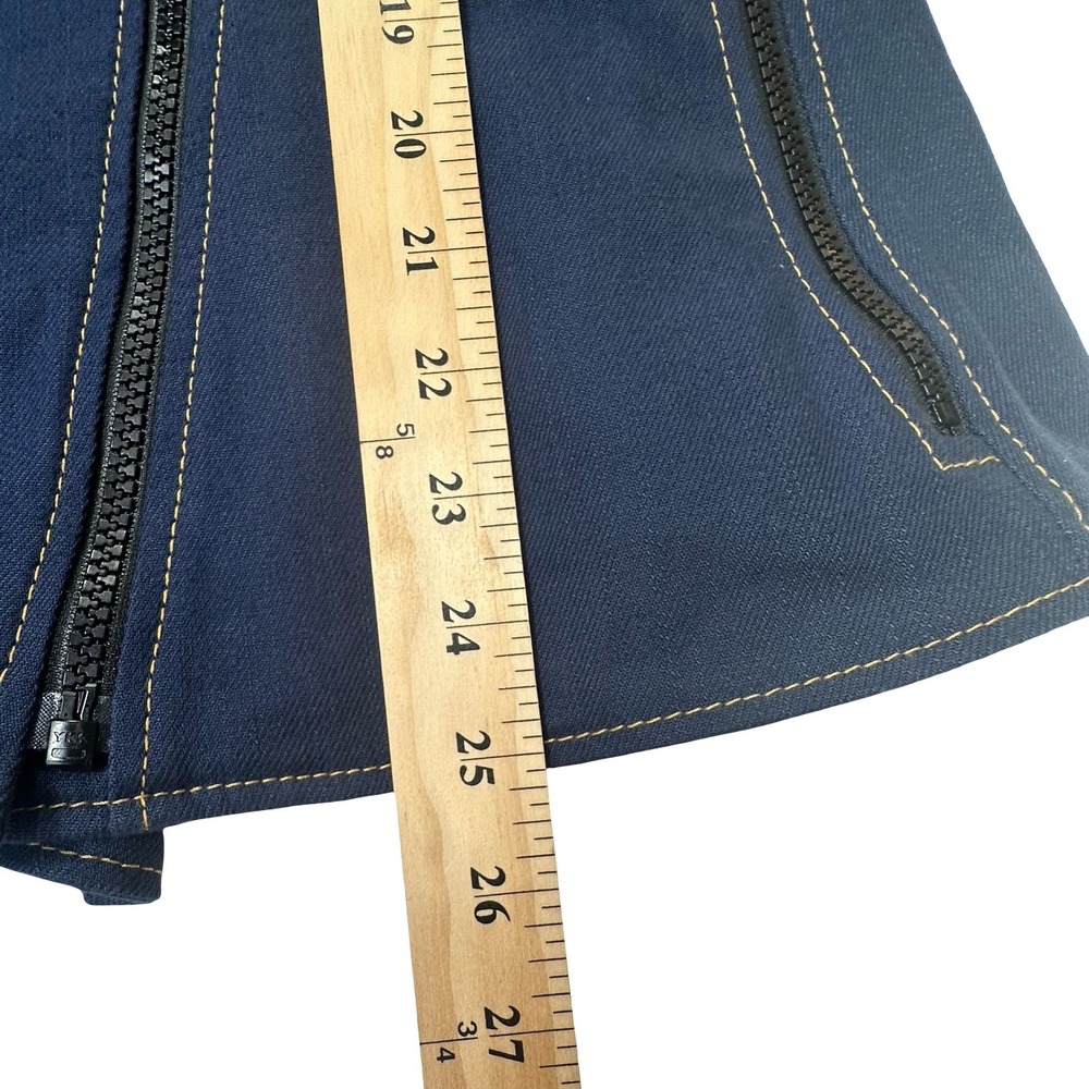 Volante Design "Hacker" Moto Jacket Blue Canvas - Size 41W (L/XL) - Picture 13 of 16